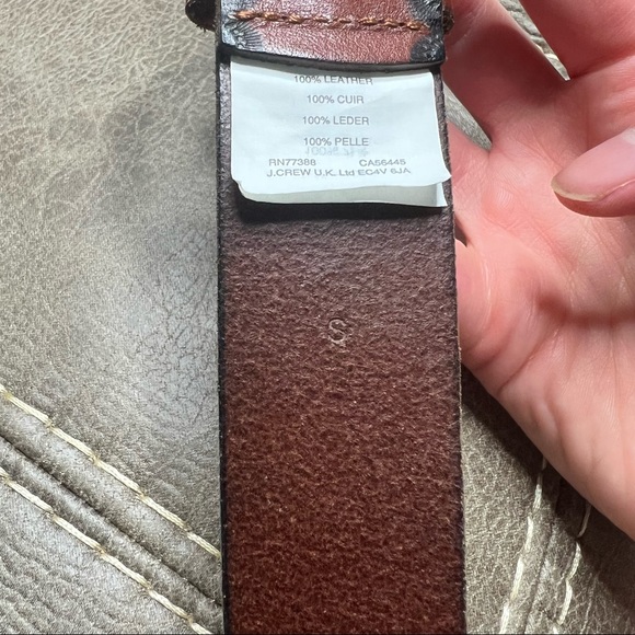 J Crew Leather Belt - Picture 5 of 5